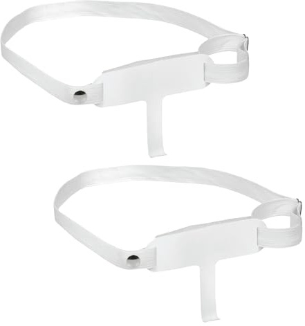 London Health Products Nose Guard Eye Glass Suspension Head Band - After Nasal Surgery (2, White)