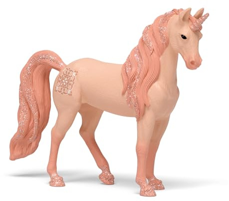 schleich BAYALA | Einhorn Stute Peach 70860 | ab 5 Jahren | 16 x 4 x 11 cm | detailgetreue, fantastische Figuren | tolles Geschenk für Mädchen und Jungen | wunderschöne Sammelfiguren