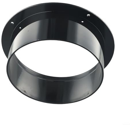 Connecteurs à bride de tuyau droits conçus pour une circulation d'air efficace dans les conduits (150 mm)