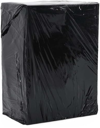 Genérico Film Estirable 2 uds Negra 23 μm 50 cm x 300 m,Material de Oficina,Accesorios para envíos,Materiales de embalaje-4104877