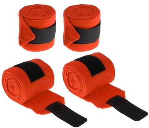 QUXVUIS Fasce resistenti per le gambe dei cavalli che offrono un supporto pulito per le gambe in ogni esperienza di equitazione. Ogni rotolo è lungo 300 cm, accessori equestri per corse all'aperto.