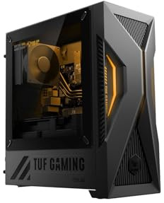 Asus TUF Gaming T500MV-DR13420H303W Gris - PC Fixe Gaming Compact - Intel Core i5-13420H - GeForce RTX 5060 16GB - 32GB RAM DDR5 - SSD 1TB - Wi-FI 6 - Windows 11