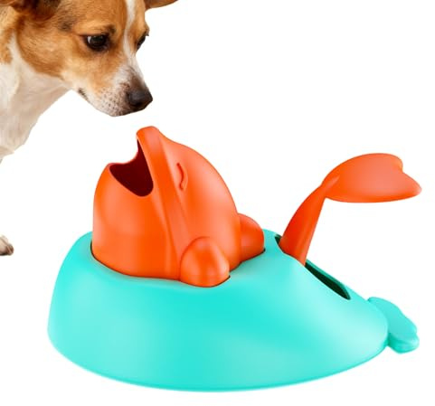 Dog Treat Dispenser,Interactive Enrichment Slow Feeder Toys | Mental Pet Food Dispensing Puzzle | for Pet Puppy Kitten Small Large Medium Breeds Travel Home Indoor Outdoor