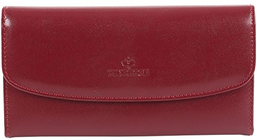 Windrose Schmucktasche Merino/rot