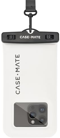 Case-Mate IP68 wasserdichte Handytasche - Reise Strand Kreuzfahrtschiff Essentials - schwimmende wasserdichte Handytasche mit Crossbody Lanyard für iPhone 16 Pro Max/iPhone 15 Pro/14/13 - Sand Dollar