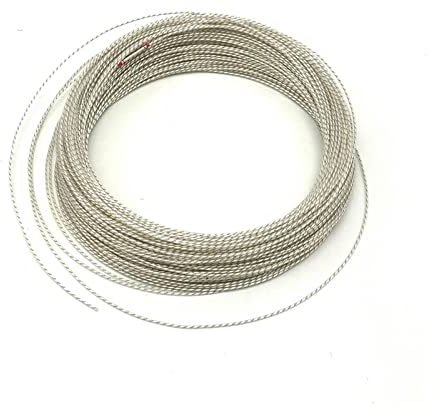 MSEURO 20-100 m 5 V 12 V 24 V 36 V 48 V Niederspannungsheizdraht Elektrisches Heizkabel Lucky (Size : 30m, Color : 1 Ohm)