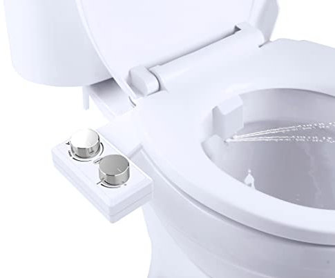TINJA - Marque Belge - Kit WC Japonais - Bidet moderne pour toilette intime - Bidet de toilette ultra-compatible - Toilette japonaise facile à installer - Lavage intime simplifié - WC lavant