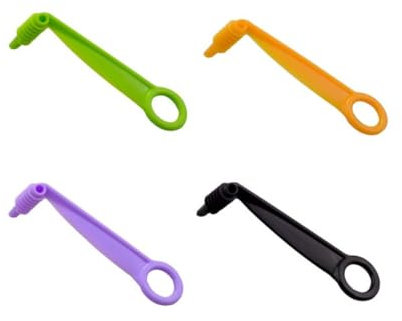 CIYODO Affettatrice Rotante Spirale per Carote e Cetrioli, Taglia Carote Manuale in Pp Maniglia Girevole 360°, Aiutante di Cucina per Fette Decorative, Confezione da Colore Casuale