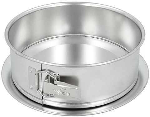 Birkmann, Cause we care 889019 Moule à charnière, diamètre : 24 cm, en fer blanc, avec fond plat, sans PFOA et sans PFOS