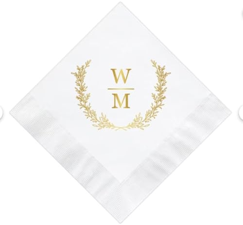 Personalisierte Servietten für Geburtstag, personalisierte Hochzeitsservietten mit Namen, personalisierte Geburtstagsservietten, Einweg-Servietten, dekorative Einweg-Servietten, Vanity Fair Everyday