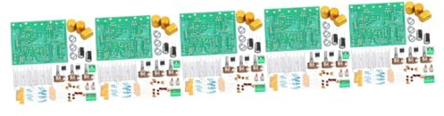 SOLUSTRE 5sets Power Amplifier Board Subwoofer Audio Stereo Amp Module Dual Channel Amplifier Board for Home Practice Amp