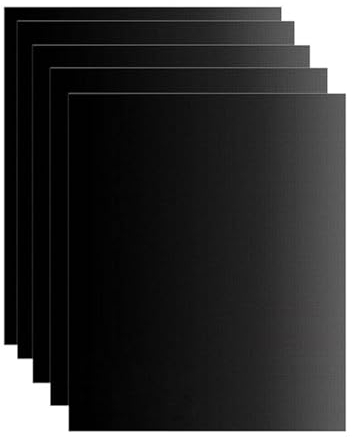 XIUsheUA Tapis pour Barbecue Tapis de Cuisson for Barbecue, 40x33cm d'épaisseur, Plaque de Barbecue antiadhésive réutilisable, Outils de revêtement de Feuille de Cuisson(5pcs)