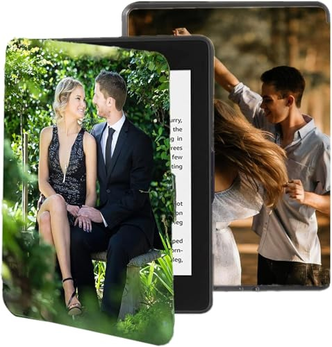 GUKSRASO Individuelle Foto Personalisierung Hülle für 6,8 Kindle Paperwhite 11. Generation 2021, Gestalten Sie Schutzhülle Soft personalisierbar für Kindle Paperwhite Signature 11. Generation 2021
