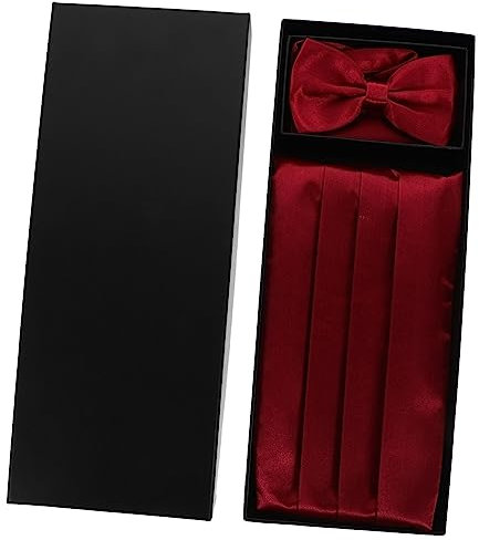 LALADEFIEE Fliege Und Hosenträger Herren Dekorative Fliege Mit Fleckigem Herrenkummerbund Inklusive Herrentaschentuch Klassisches Hochzeitskleidungs-accessoire Partys Und Proms