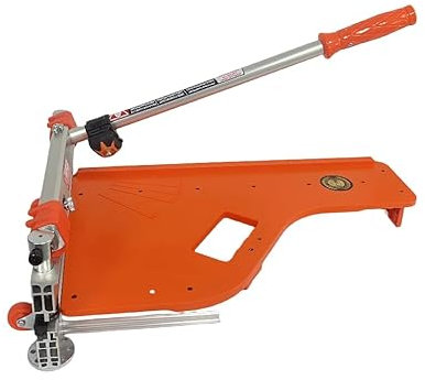 CUTTEREX Vinyl Floor Cutter, 13” Vinyl Plank Cutter with Wheels – Easy Angle & Length Cutting, Flooring Tools - Cuts Vinyl Floor, Engineered Wood, LVP, LVT, VCT, SPC, WPC, HSS Blade/LED Light