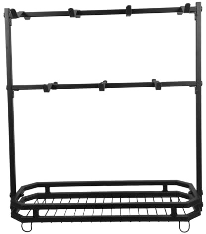 iplusmile 3nivel Estante para Tazas de Hierro Almacenamiento para Cocina Soporte de Pared para Tazas Exhibición para Pared