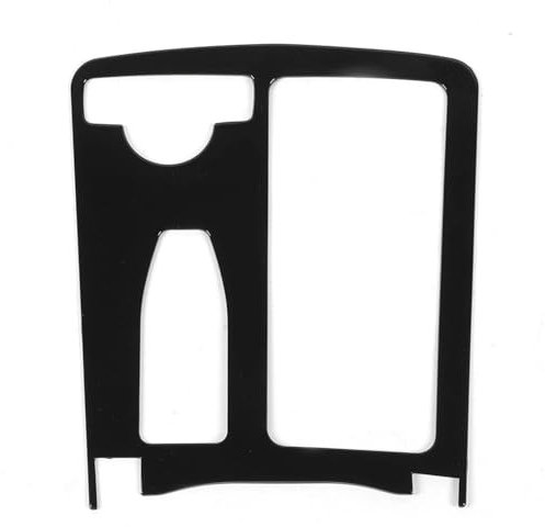 QFJFBGGH Embellecedor De Bisel para Portavasos De Consola Central De Coche, para Mercedes para Benz Clase C W204 2007 2008 2009 2010 2011 2012 2013 2014 Automóviles Interiores(Negro Brillante)