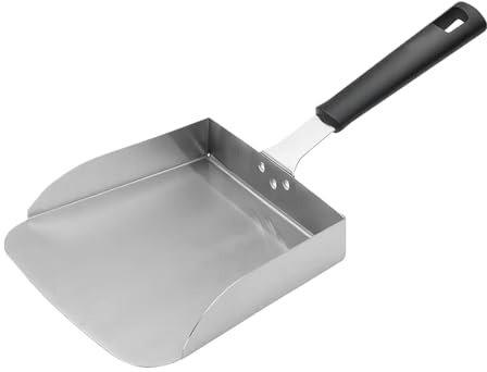 Spatola Per Griglia | Acciaio Inossidabile Paletta Per Griglia Utensile Per Carne - Paletta Girante Utensili Da Cucina Per Grigliata Per La Cottura Di Carne E Pasta In Casa Giardino Feste E Uso Commer