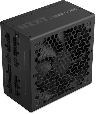 Nzxt C1000 Gold Core Alimentatore Per Computer 1000 W 24-Pin Atx Atx Nero (nzxt 1000w Gold Fully Modular C1000 Core)