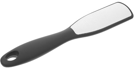 TEHAUX Hornhautentferner mit Hohem Sicherheitsfaktor Edelstahl Doppelseitiger für Füße aus Abs Wiederverwendbar für Fußpflege zu Hause