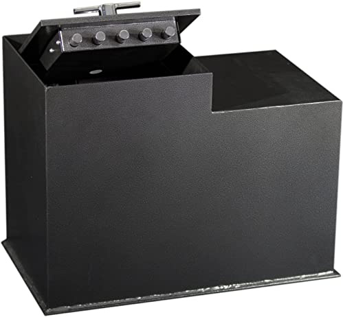 Protex IF-3000C In-Ground Floor Safe – Extra Large In-Ground Security Safe with 1/2 Steel Door, 5 Locking Bolts, Anti-Theft Design