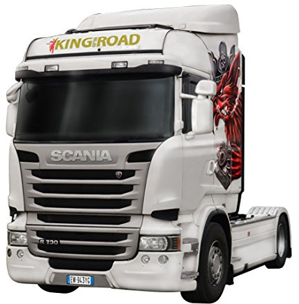 Italeri 510003932 1:24 Scania R730 Streamline Highline Cab Fahrzeug, Schwarz