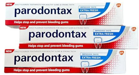 3x Parodontax dentifricio Extra Fresh Zahnpasta 75 ml Zahncreme
