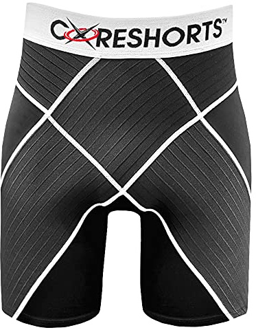Coreshorts PRO 3.0 Compression Shorts for Men & Women | Sports & Recovery Short Large Black