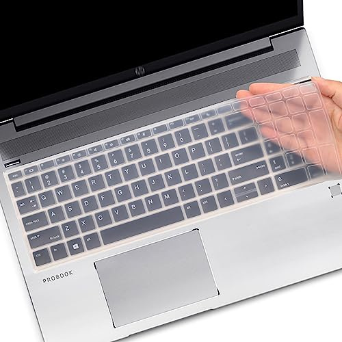 Tastaturabdeckung für HP ProBook 450 (G5/G6/G7) 455(G5/G6/G7) 650 G4 G5|17,3 Zoll HP ProBook 470 G5 (nicht geeignet für ProBook 450/455 G8 G4 G3 G2 G1), transparent