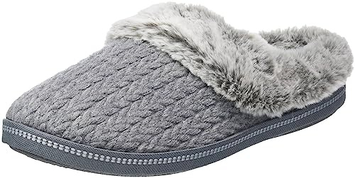 Skechers kvinnors mysiga lägereld sneaker, Grått, 40 EU