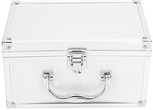 Deosdum Aluminium Werkzeug Kasten, Tragbare Vitrine Werkzeug Koffer Aluminium Hard Case Ausrüstung Werkzeug Kasten Instrument Ierung Box 230 * 150 * 125mm
