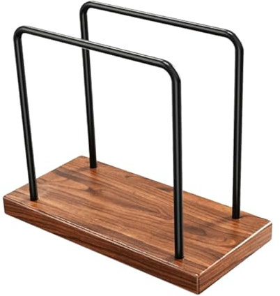 MAGICLULU Serviettenhalter Aus Und Holz Serviettenspender Für Tisch Freistehend Rustikales Design Für Küche Wohnzimmer Bar Und Party