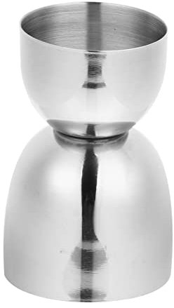 FUNNETOYU Jigger Cocktail Acciaio Inossidabile Misurino per Liquori Strumento per Barman Design Elegante e Moderno Facile da Pulire e Lavabile Lavastoviglie