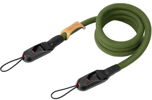 HOTUT Camera Strap,Climbing Rope Camera Strap with Quick Release Buckles,Adjustable Camera Neck Shoulder Crossbody Strap for Man Woman Photographers SLR DSLR Digital Mirrorless Camera