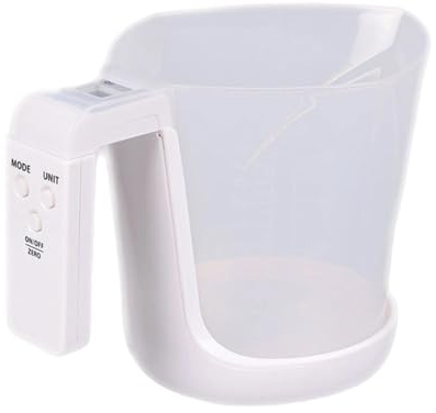 Tazza di misurazione elettronica della scala di Digital dell'alimento della cucina di grande capacità con l'esposizione LCD per la misurazione accurata del liquido di controllo della