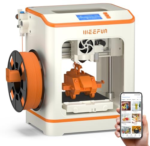 Weefun TINA2C 3D Printer for Beginners & Kids, Fully Assembled, Easy to Use