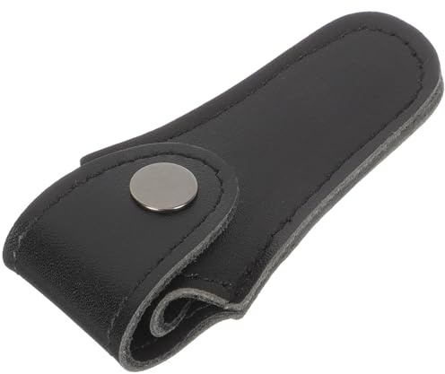 Kisangel Bolsa para Boquilla de Trompa y Trompeta Diseño de Hebilla Ligera y Material Pu Resistente para Almacenamiento y Transporte Seguro