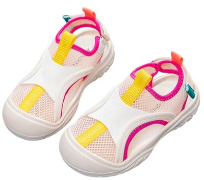 Sandali Bimbo - Sandali per Bambini Traspiranti Scarpe Sportive per Bambini Piccoli Leggere comode per Giocare all'aperto in Spiaggia per Camminare Resistenti Facili da Indossare (27.5 Little Child)