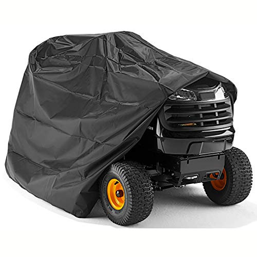 ICover Premium Ride-on Lawnmower Tractor Cover - Heavy Duty Protective 100% Waterproof & UV Proof Outdoor Cover