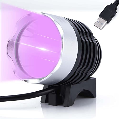 5V 10W USB-driven, UV-ficklampa Ficklampa Ultra Violet LED för UV-limhärdning, 3 Justerbart Läge, Resin Cure 3D Print Mobilreparationsverktyg, Urinfläckdetektor för Husdjur