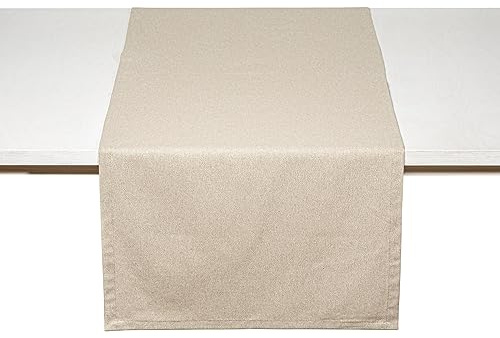 Pichler Tischläufer Glance | Champagner - 50 x 150