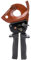 J40A Tijeras Trinquete Cable Grado Industrial, Herramienta Cortadora Acero Manganeso, Cortaalambres Metálicos Cable Manuales, Cortador Cables para Cortar <300 mm² Cable Blindado Cobre Aluminio