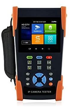 Monitor per telecamere CCTV Tester CCTV 5 in 1, telecamera IP 4K e telecamera analogica AHD, TVI, CVI, supporta H.265 e 4K, con touch screen da 3,5, uscita POE, test Strumenti di test professionali