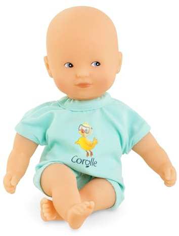 Corolle - My First Doll, Mini Bath, Blue, 20 cm, from 18 Months, 9000120310