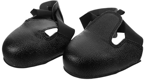 SEWACC Protezione Metatarsale in Acciaio per Scarpe di Sicurezza Copriscarpe Antiscivolo Elastici per Stivali da Lavoro Sovrascarpe di Sicurezza per Visitatori Protezione Piede