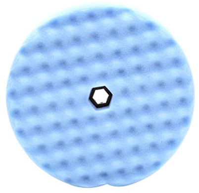 3M 05708 Perfect It Ultrafine Foam Polishing Pad Double Sided 8 Inches, Blue