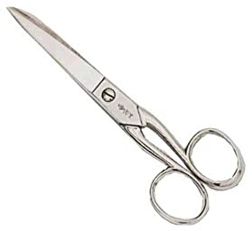 Ausonia - 13035 Ciseaux de Travail en Acier nickelé 5,5 PL