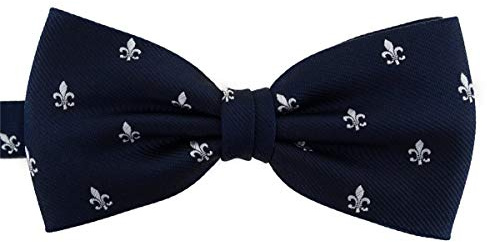 TigerTie Nœud papillon pré-noué avec lys et boîte de rangement