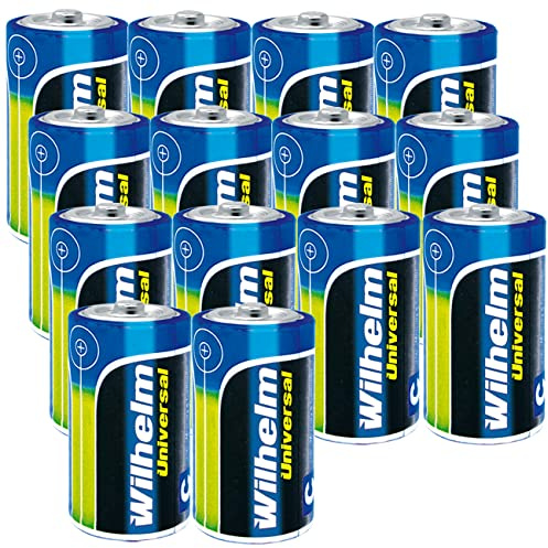 Wilhelm Baby C Batterien LR14 1,5V Universal Alkaline – 14 Stück