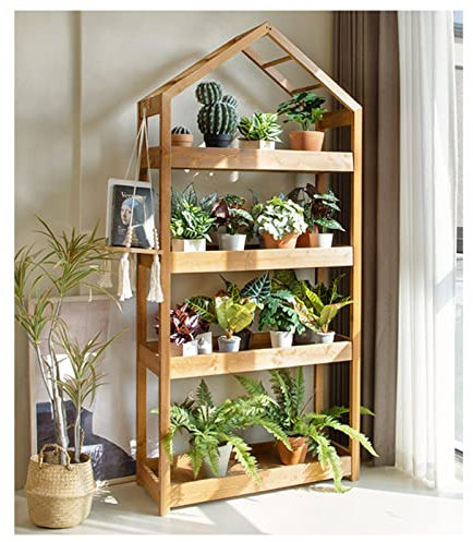 WYRMB Banc de Travail de Plantation, étagère supérieure et étagère inférieure, Table de Jardin pour la Plantation, Banc de Jardinage pour Balcon, Table de rempotage,Brown-90x35